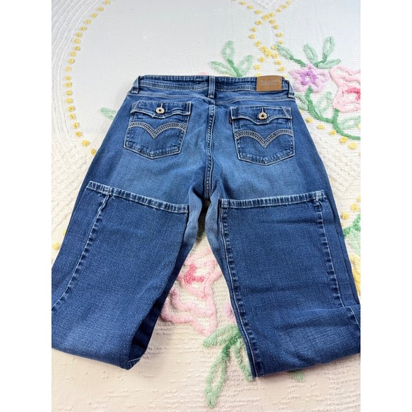 Levi's 529 Curvy Boot Cut Jeans Women's Size 10 Medium Wash Classic Denim - Picture 1 of 10